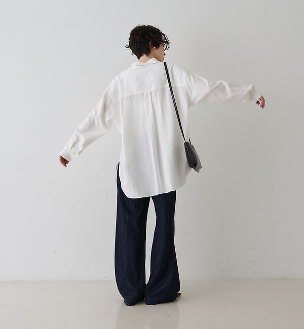 Rouge vif「【一部店舗限定】アシンメトリー変形2WAYシャツ」|シャツ・ブラウス|