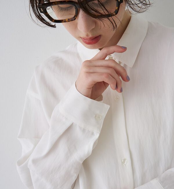 Rouge vif「【一部店舗限定】アシンメトリー変形2WAYシャツ」|シャツ・ブラウス|