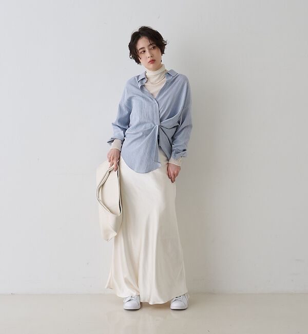 Rouge vif「【一部店舗限定】アシンメトリー変形2WAYシャツ」|シャツ・ブラウス|