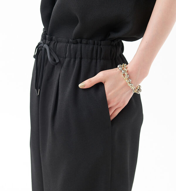 qualite「《セットアップ対応》リネンライクワイドパンツ」|その他|