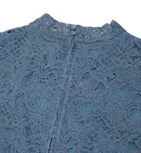 TIARA「ハイネックレースブラウス」|シャツ・ブラウス|