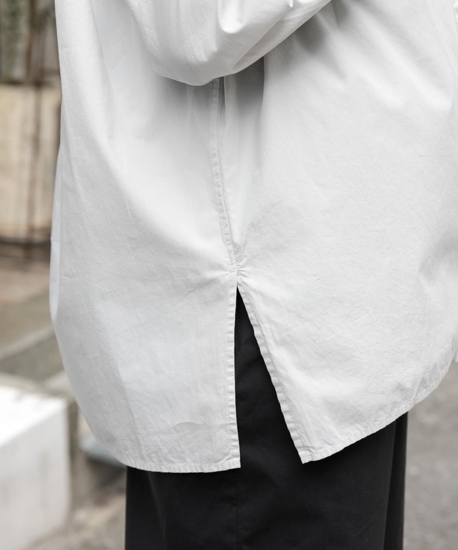 URBAN RESEARCH DOORS「FORK&SPOON　ガーメントダイロングスリーブシャツ」|シャツ・ブラウス|