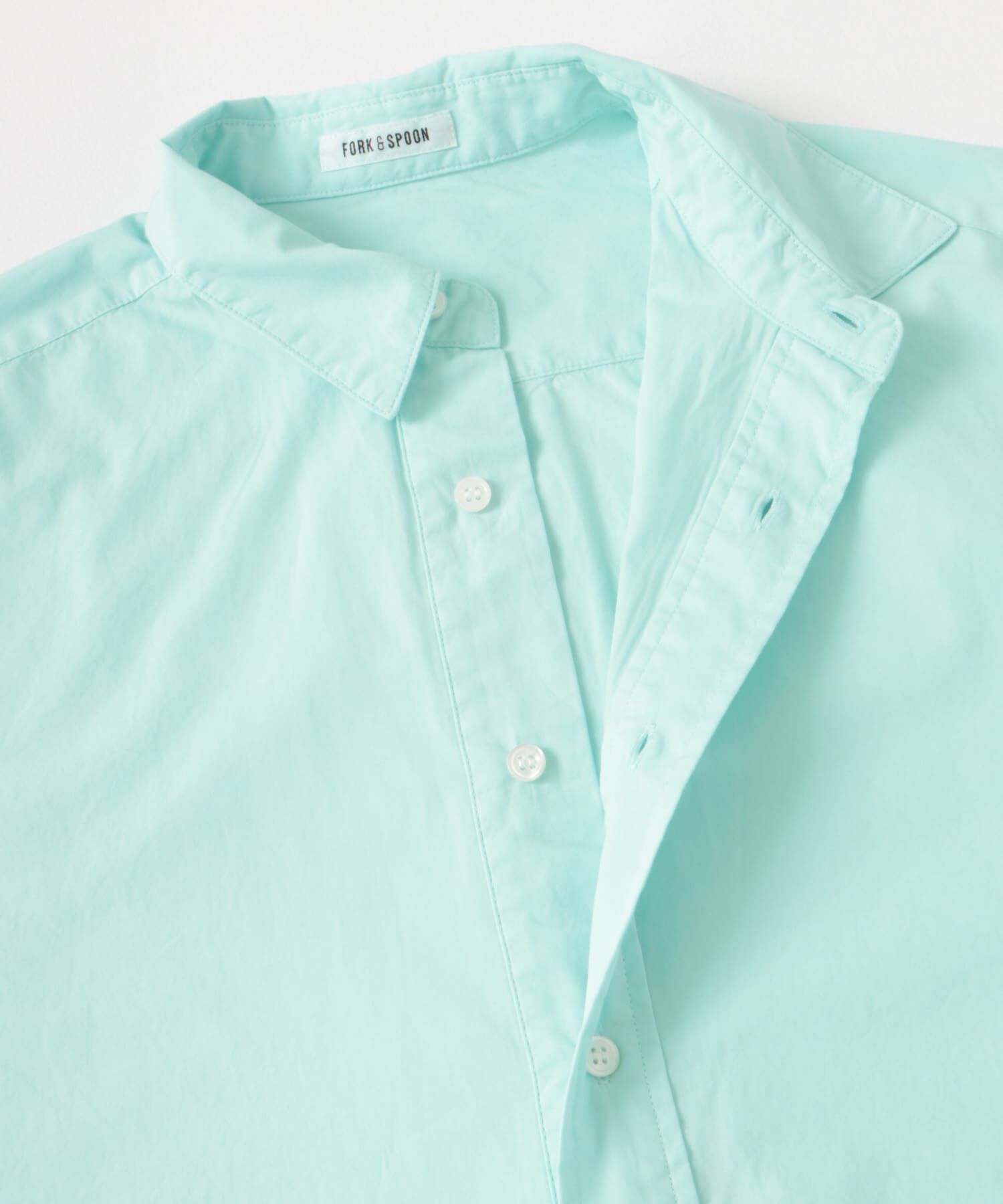URBAN RESEARCH DOORS「FORK&SPOON　ガーメントダイロングスリーブシャツ」|シャツ・ブラウス|