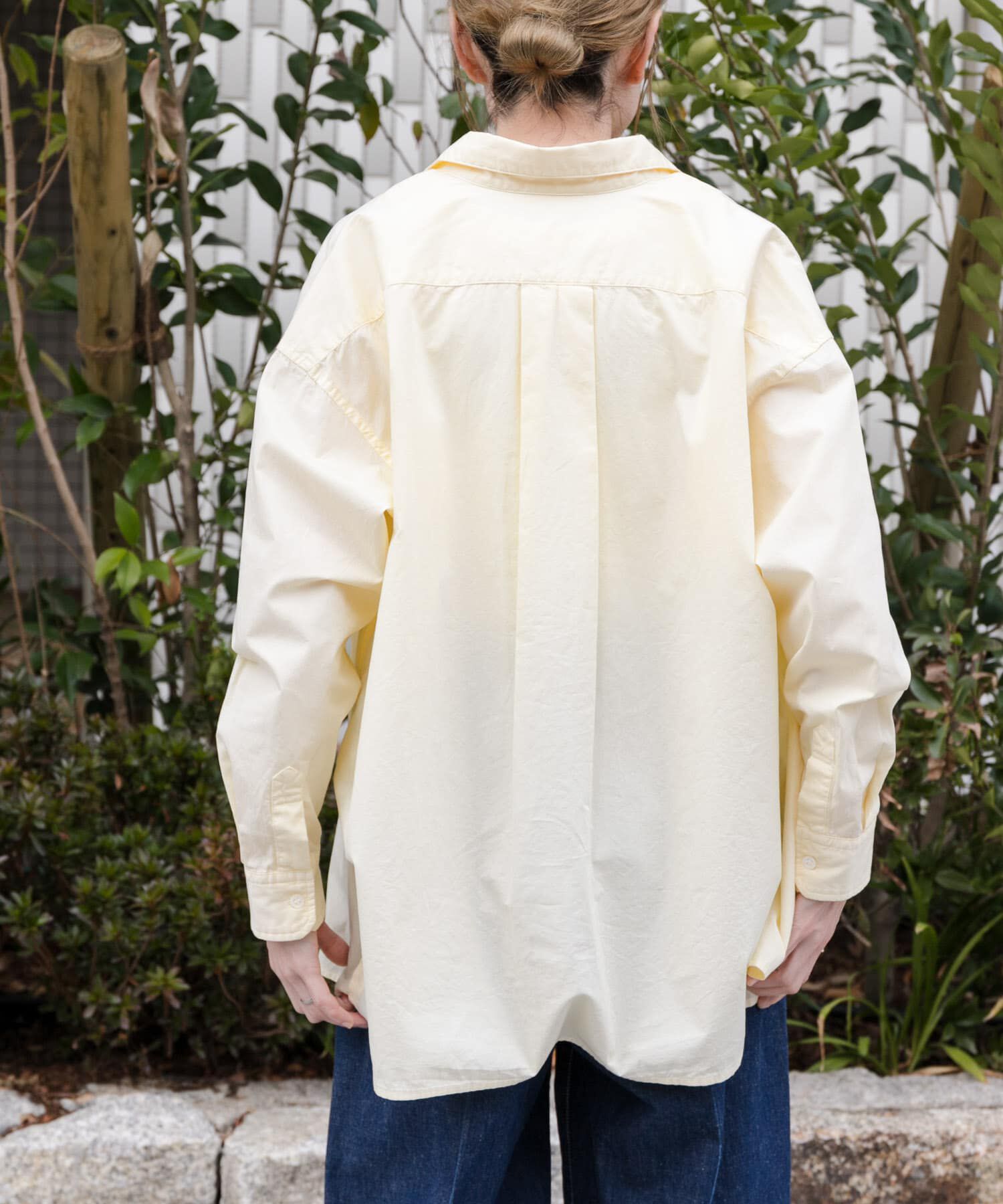 URBAN RESEARCH DOORS「FORK&SPOON　ガーメントダイロングスリーブシャツ」|シャツ・ブラウス|