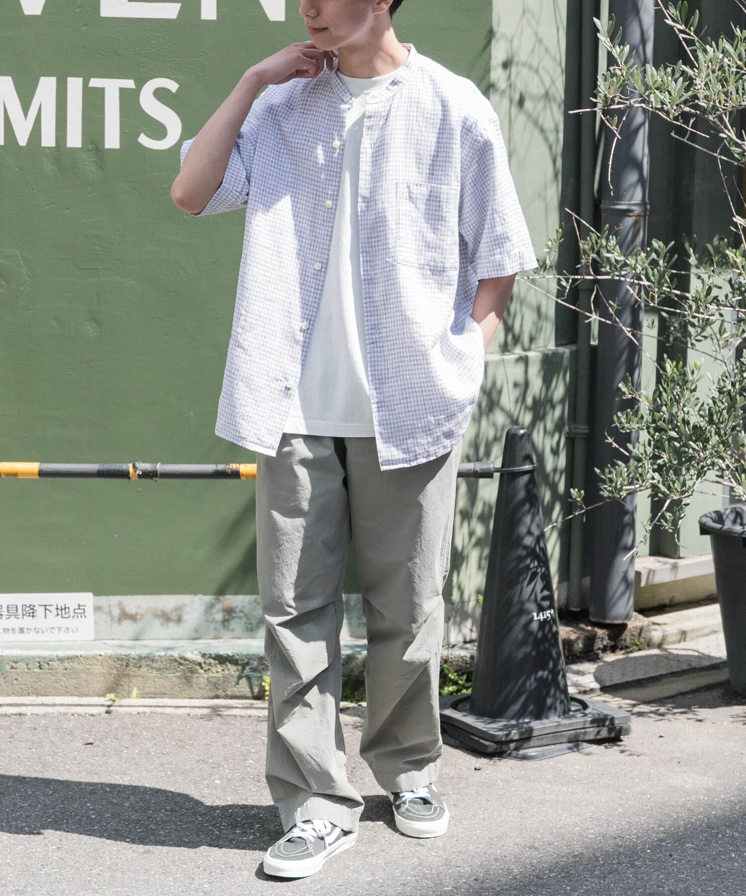 URBAN RESEARCH DOORS「FORK&SPOON　コットンリネンショートスリーブシャツ」|シャツ・ブラウス|