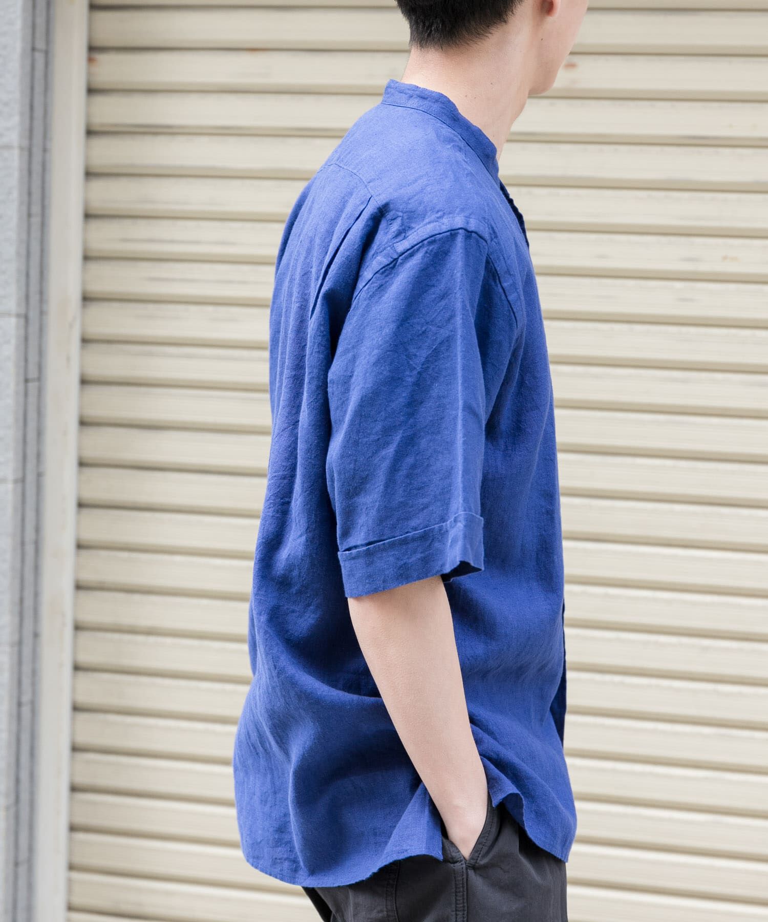 URBAN RESEARCH DOORS「FORK&SPOON　コットンリネンショートスリーブシャツ」|シャツ・ブラウス|