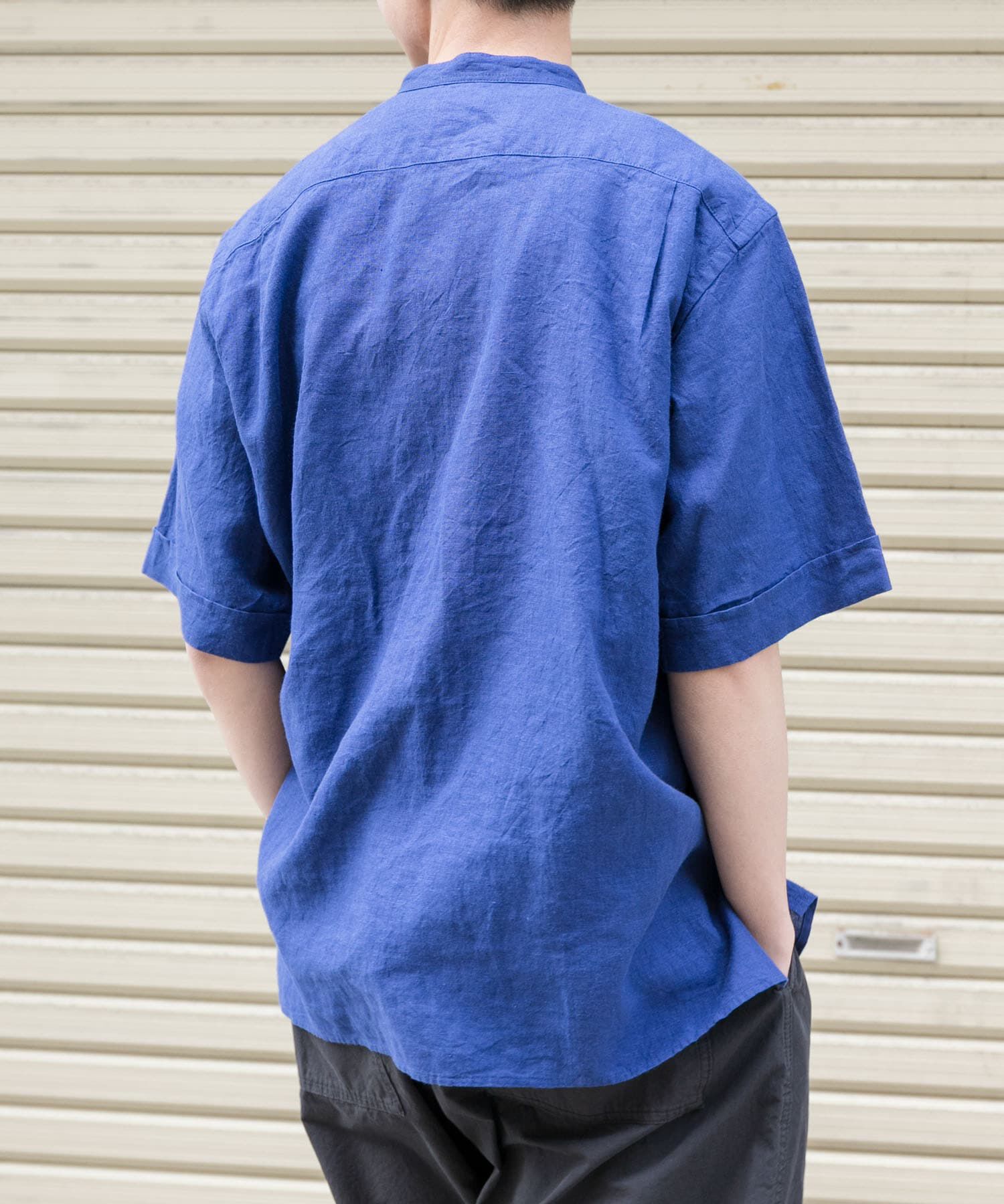 URBAN RESEARCH DOORS「FORK&SPOON　コットンリネンショートスリーブシャツ」|シャツ・ブラウス|