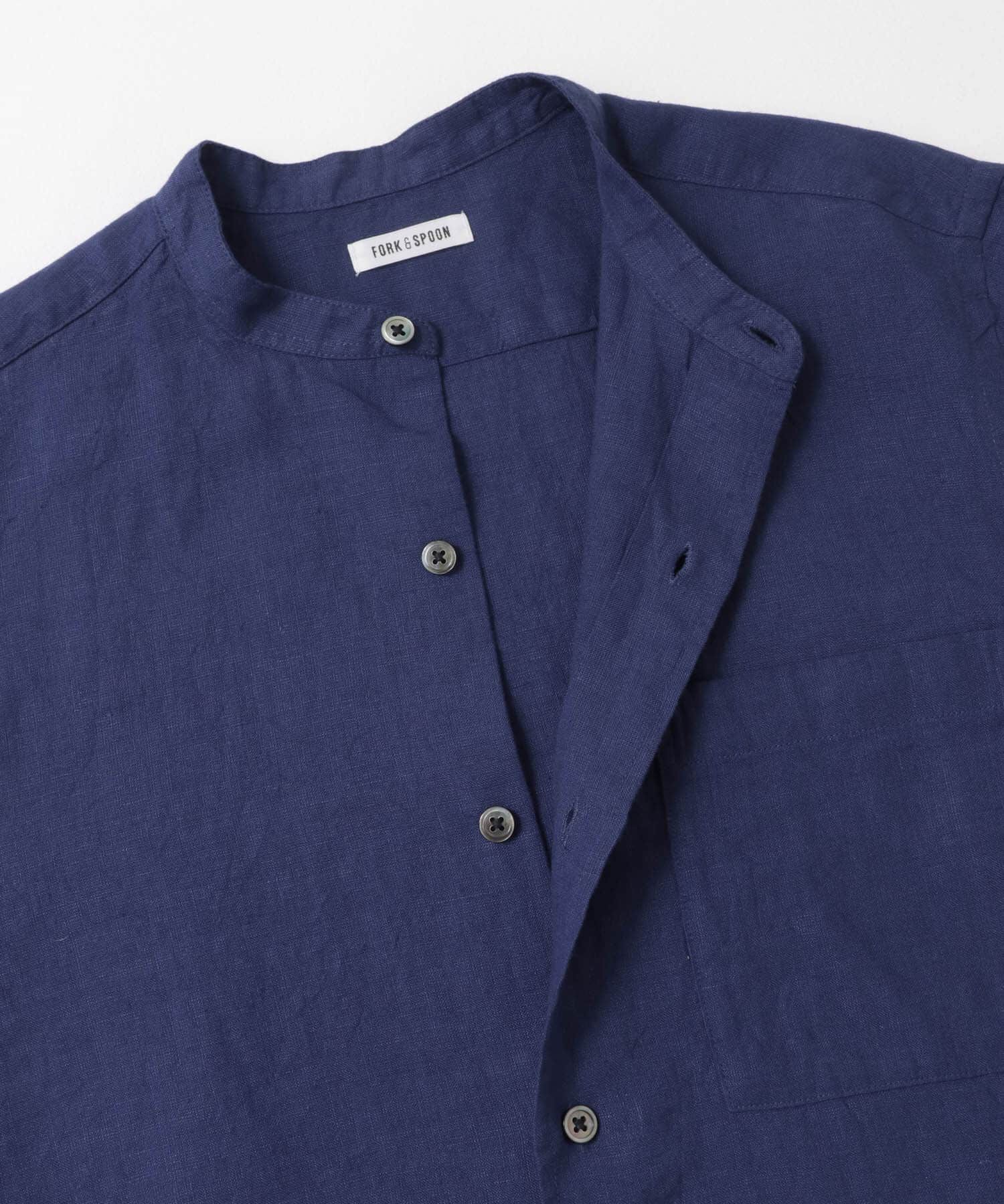 URBAN RESEARCH DOORS「FORK&SPOON　コットンリネンショートスリーブシャツ」|シャツ・ブラウス|