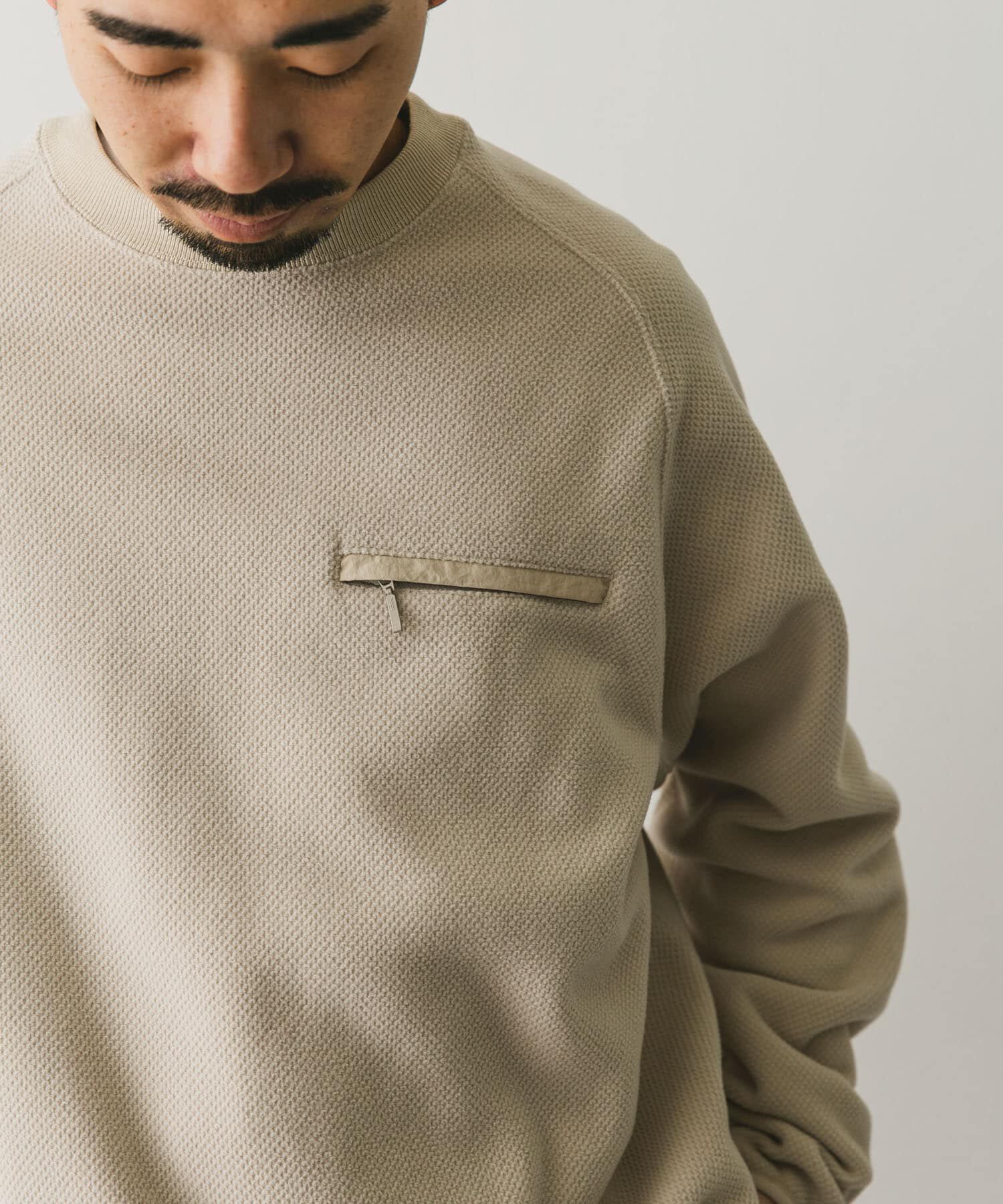 URBAN RESEARCH DOORS「『UR TECH』ピケフリース プルオーバー」|Tシャツ・カットソー|