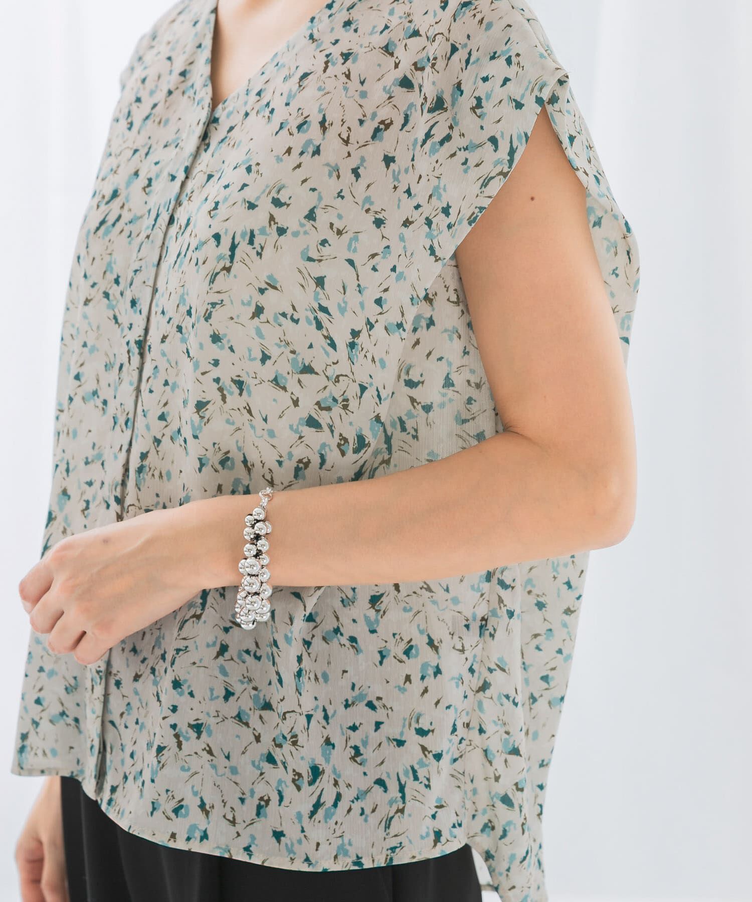 URBAN RESEARCH ROSSO「フラワープリントブラウス」|シャツ・ブラウス|