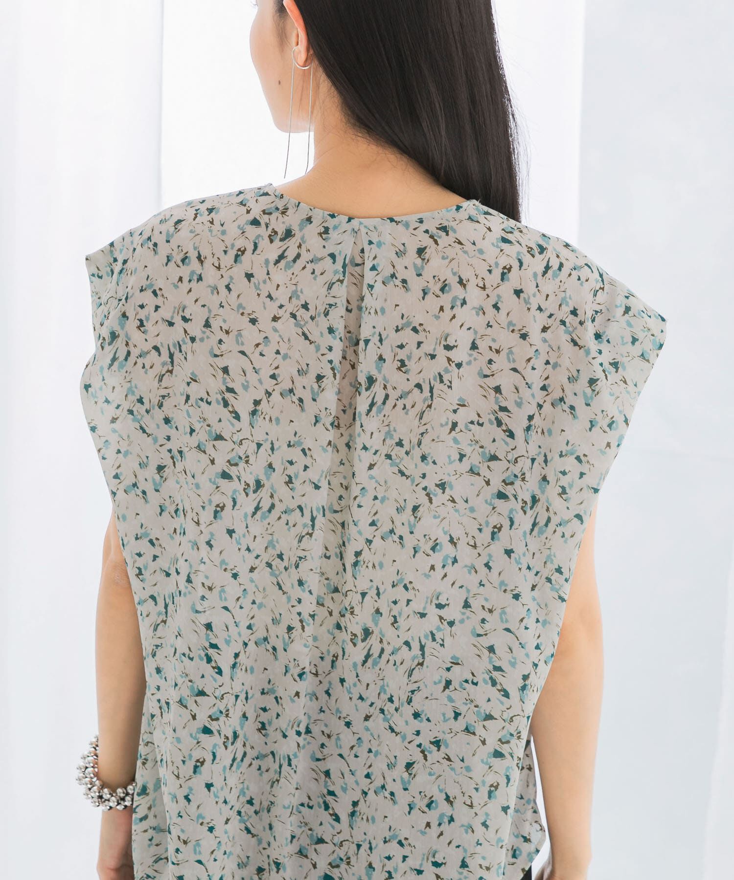 URBAN RESEARCH ROSSO「フラワープリントブラウス」|シャツ・ブラウス|