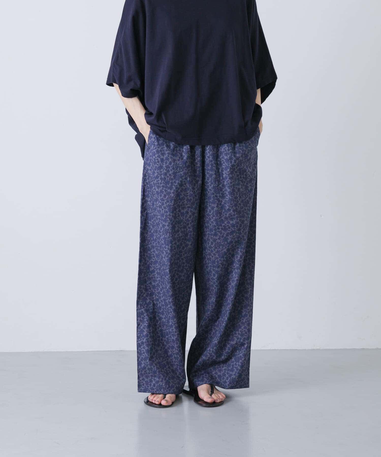 かぐれ「コットン小花柄イージーパンツ」|その他|