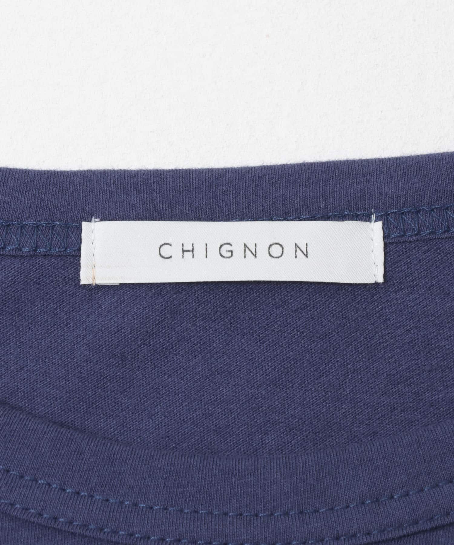 URBAN RESEARCH ROSSO「CHIGNON　アーチロゴフレンチ」|Tシャツ・カットソー|