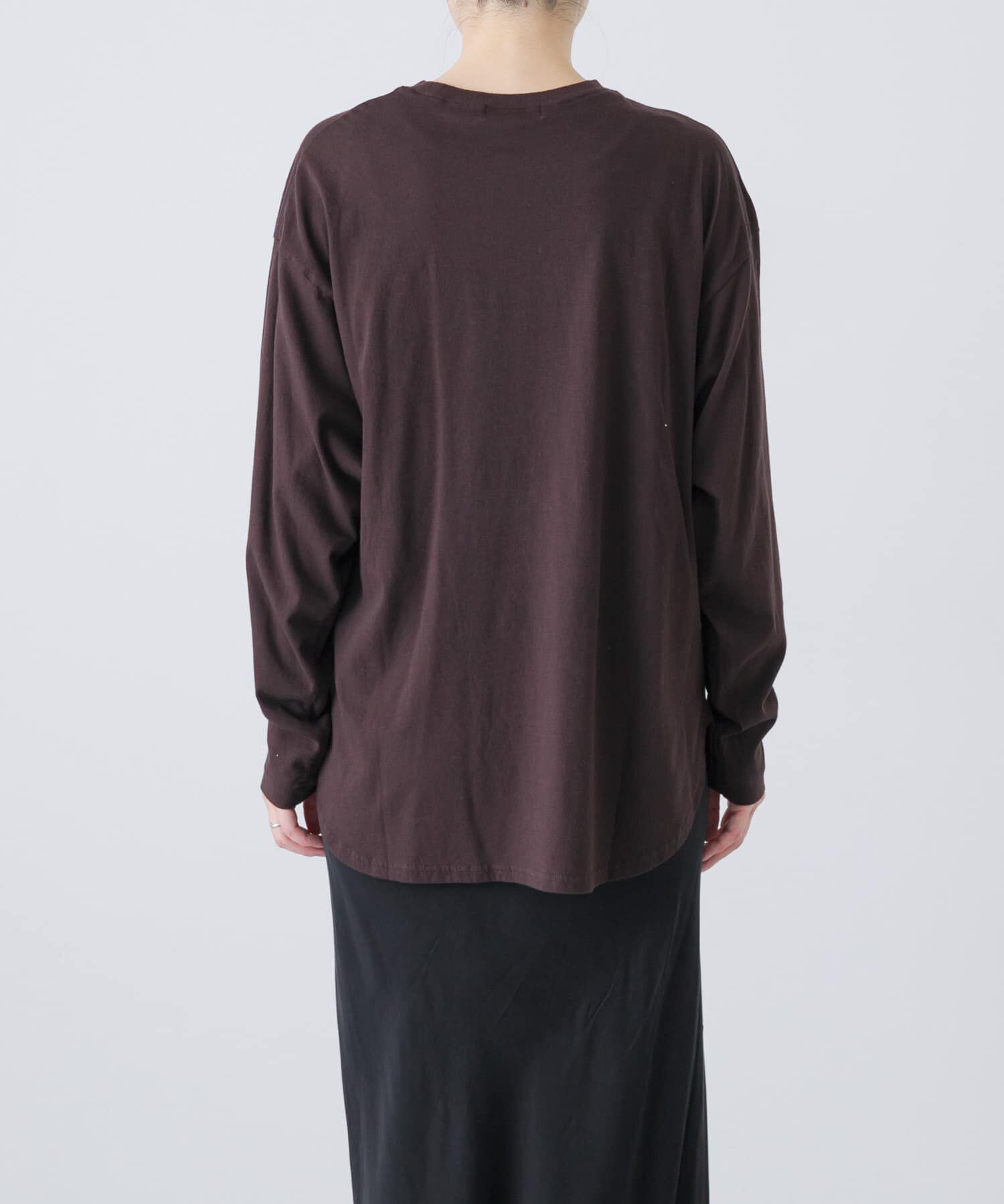 かぐれ「コットンクルーネックカットソー」|Tシャツ・カットソー|