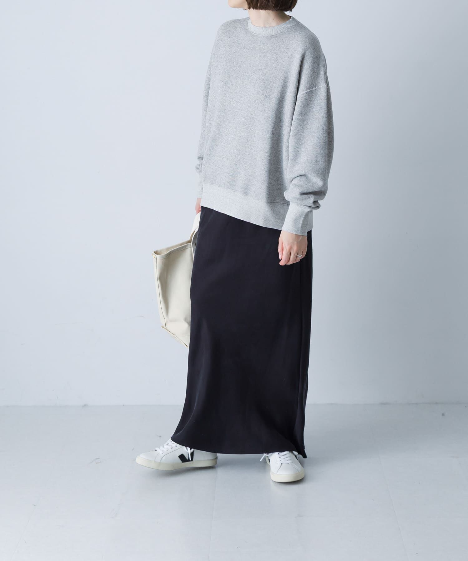 かぐれ「『2サイズ展開』キュプラバイアススカート」|スカート|