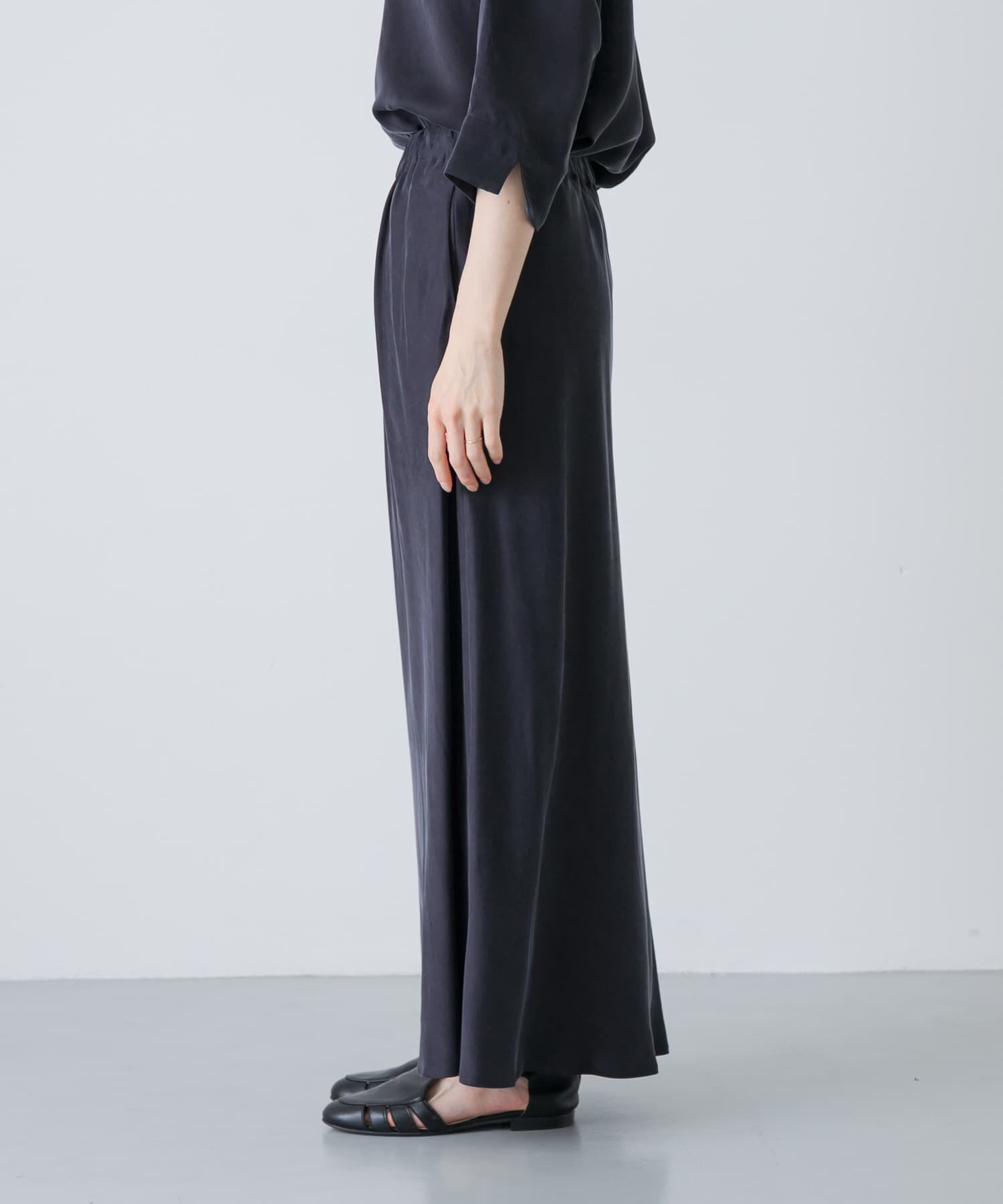 かぐれ「『2サイズ展開』キュプラバイアススカート」|スカート|