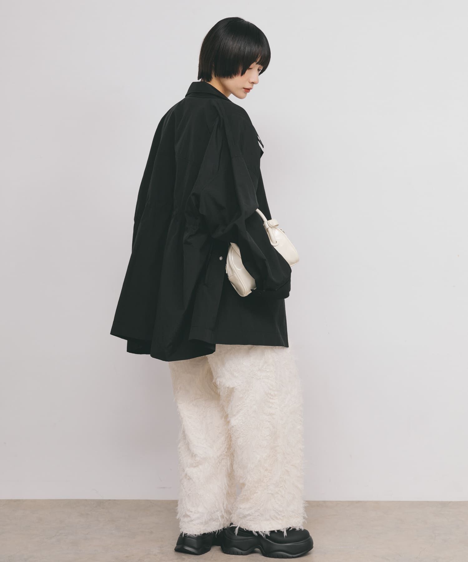  「スタンドカラーBIGナイロンジャケット」|その他|