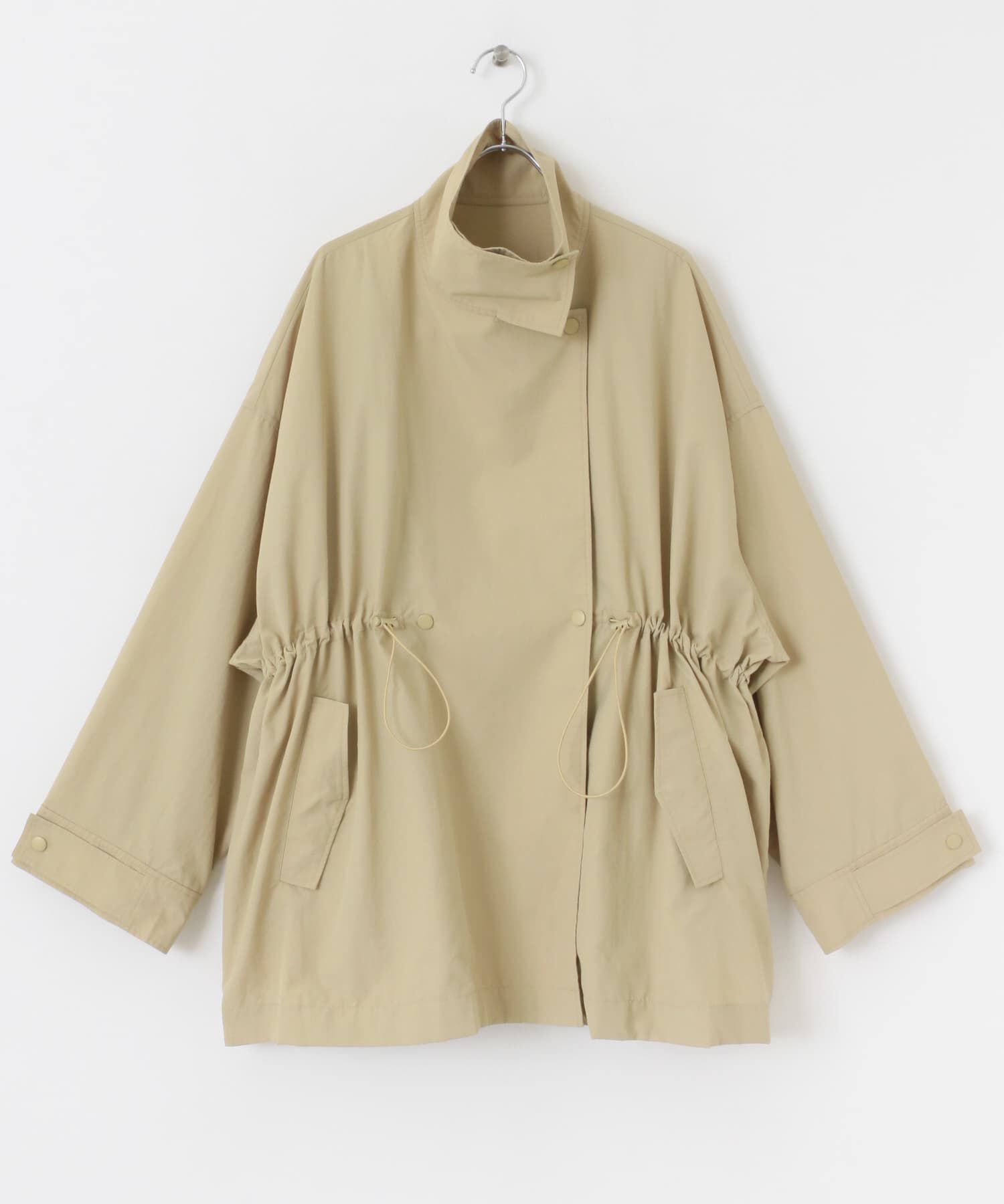  「スタンドカラーBIGナイロンジャケット」|その他|
