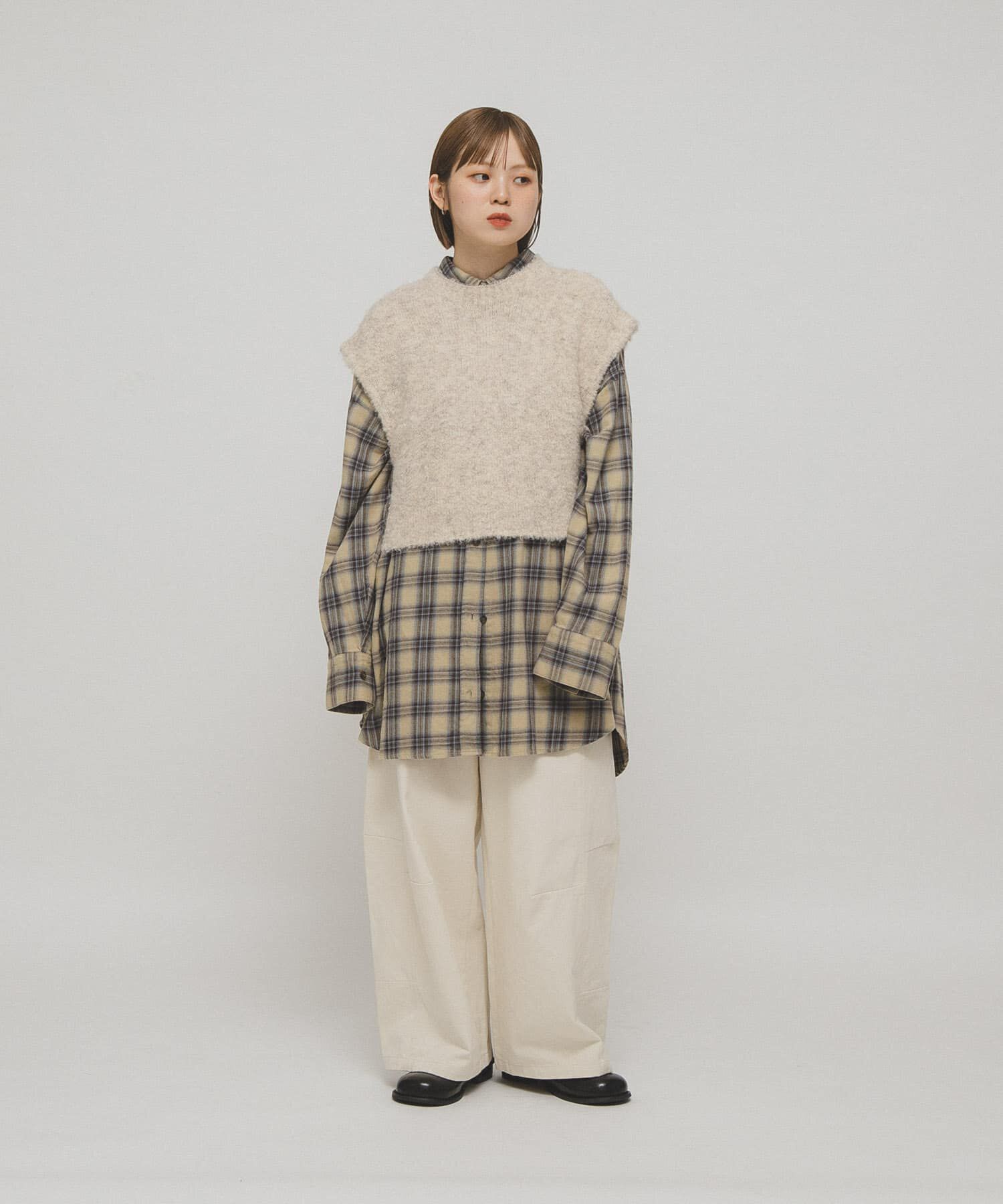  「BIGチェックシャツ」|シャツ・ブラウス|