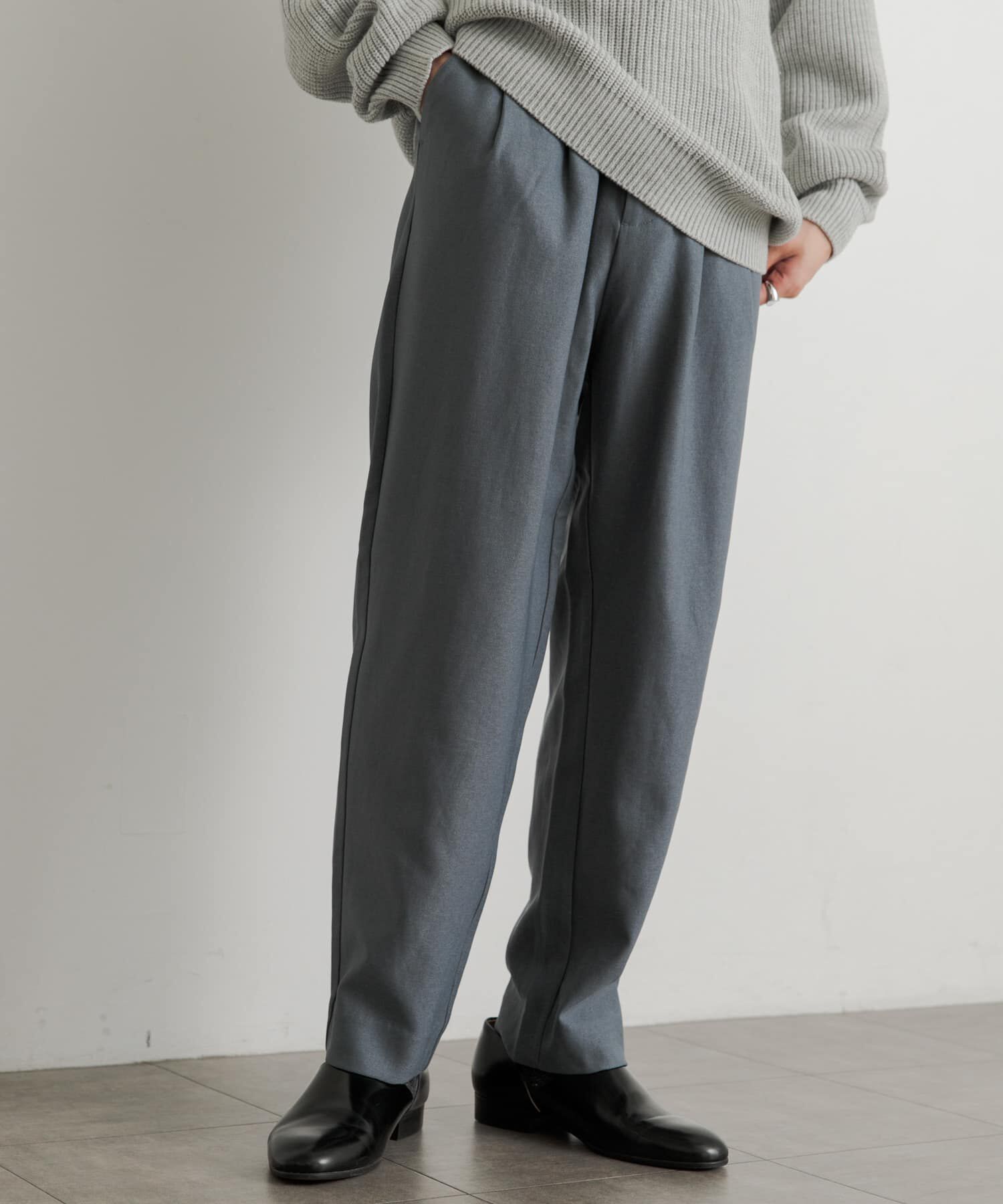 SENSE OF PLACE by URBAN RESEARCH「ウールライクダブルタックテーパードパンツ」|その他|