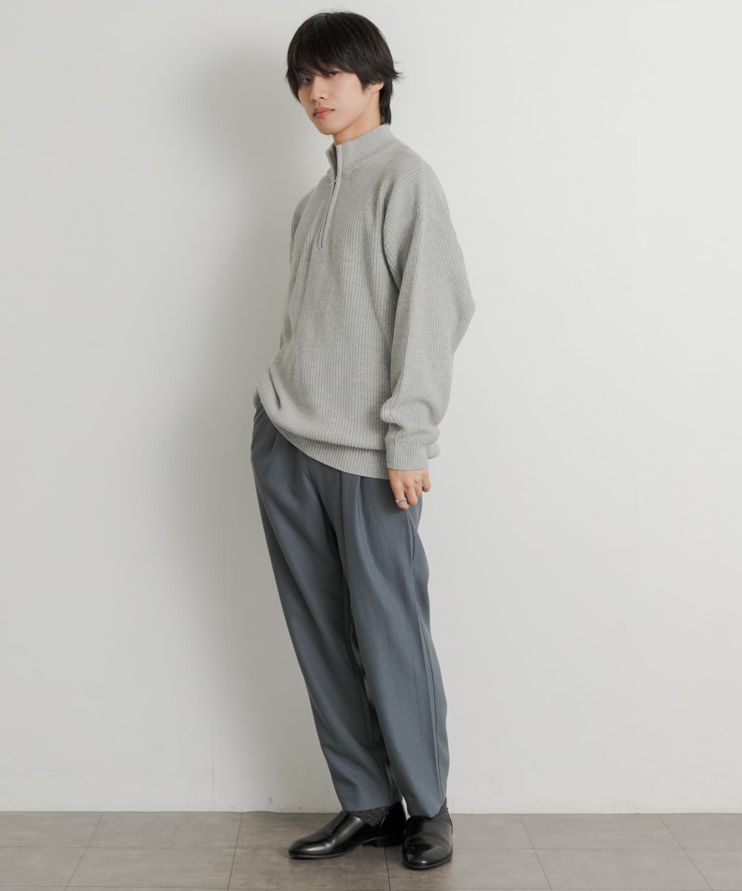 SENSE OF PLACE by URBAN RESEARCH「ウールライクダブルタックテーパードパンツ」|その他|