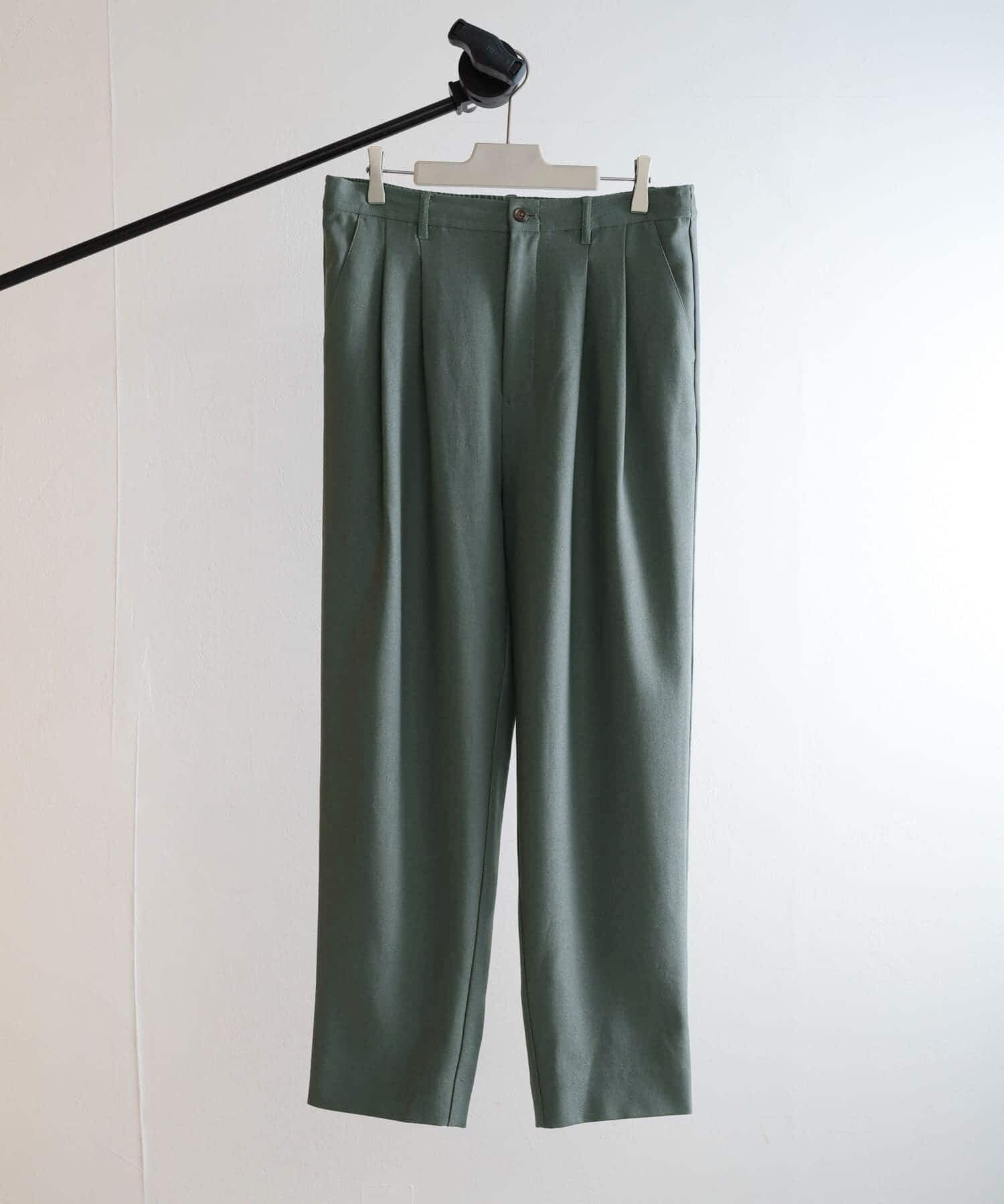 SENSE OF PLACE by URBAN RESEARCH「ウールライクダブルタックテーパードパンツ」|その他|