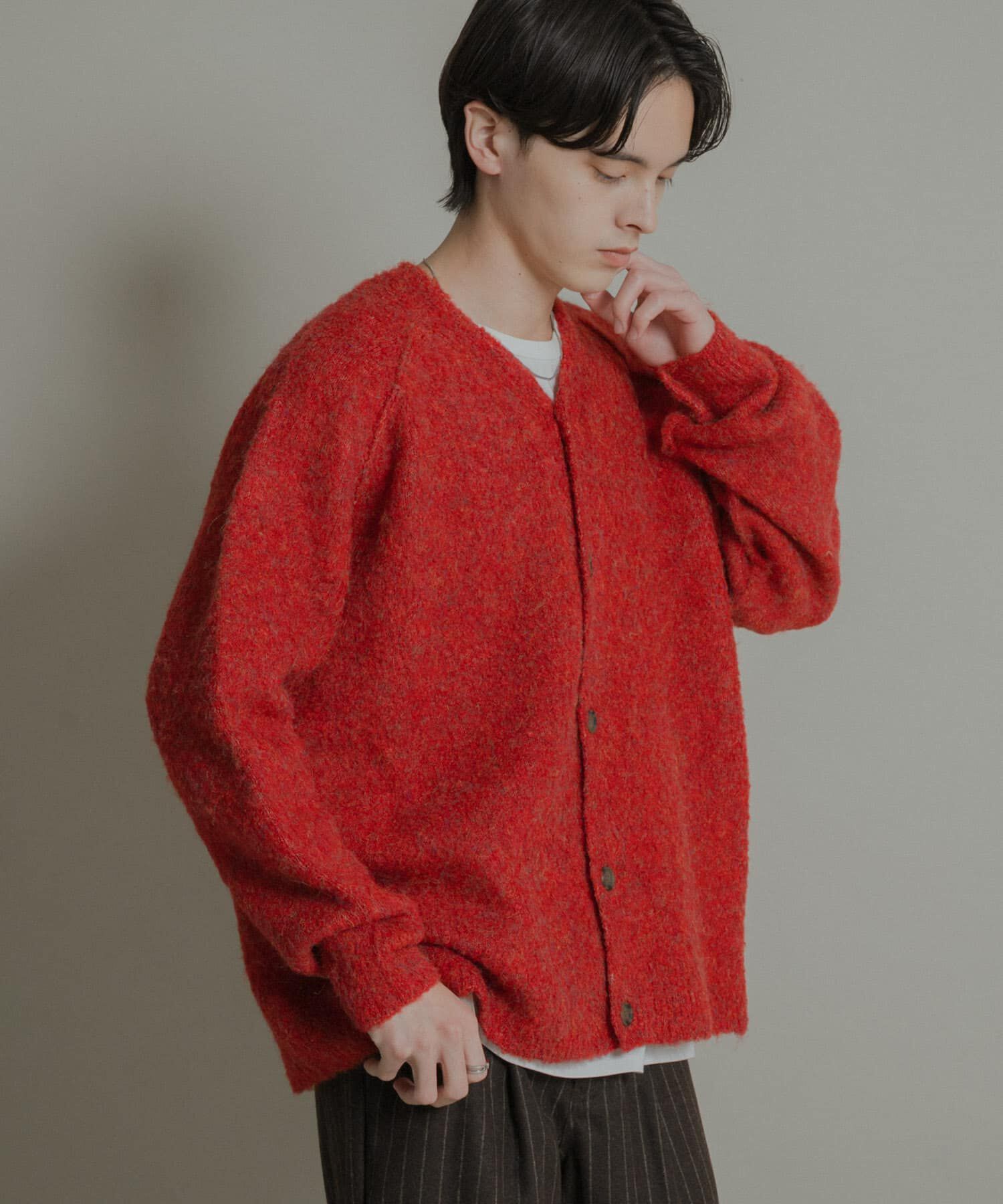 SENSE OF PLACE by URBAN RESEARCH「ブークレVネックカーディガン」|カーディガン|