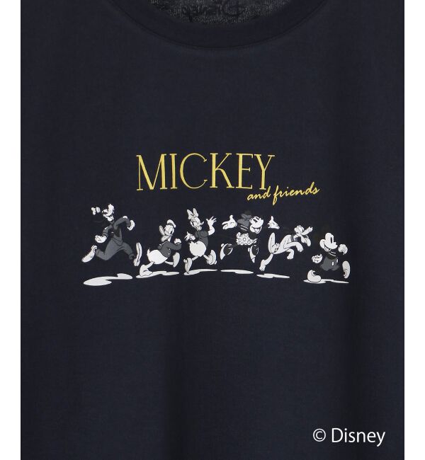  「【Disney】Mickey&Friends/プリントTシャツ」|Tシャツ・カットソー|