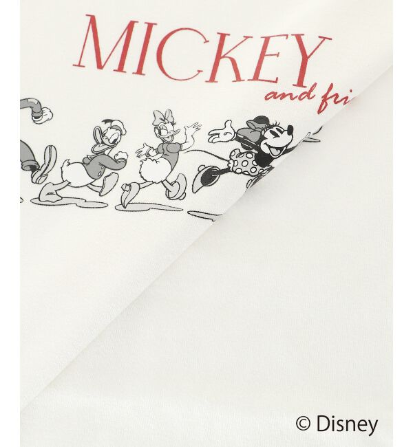  「【Disney】Mickey&Friends/プリントTシャツ」|Tシャツ・カットソー|