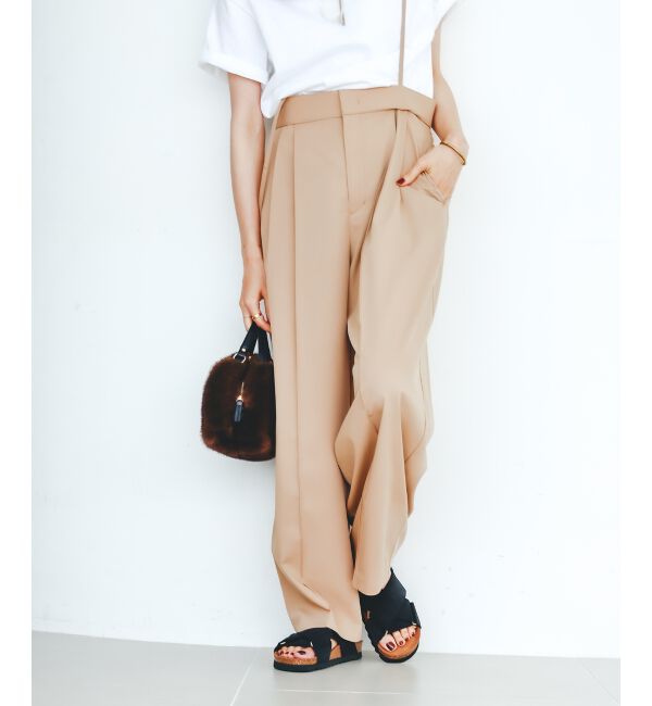  「komatsu.サスペンダーカーブパンツ」|その他|