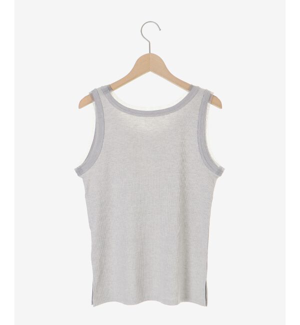  「ラメテレコタンク」|タンクトップ|