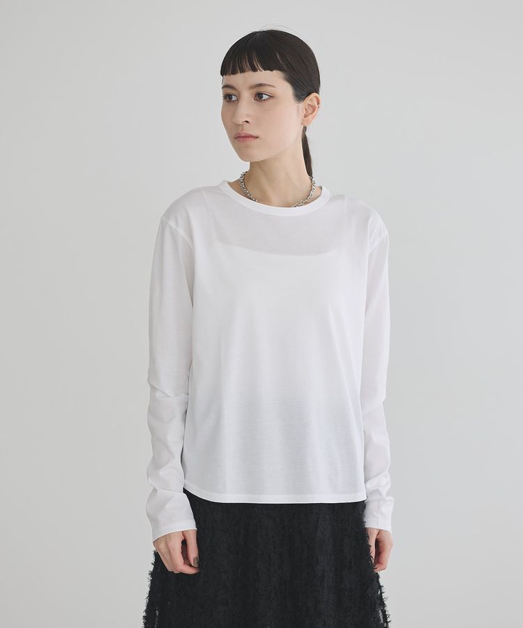 GARAGE OF GOOD CLOTHING「【日本製】シアークルーネックプルオーバー」|Tシャツ・カットソー|White