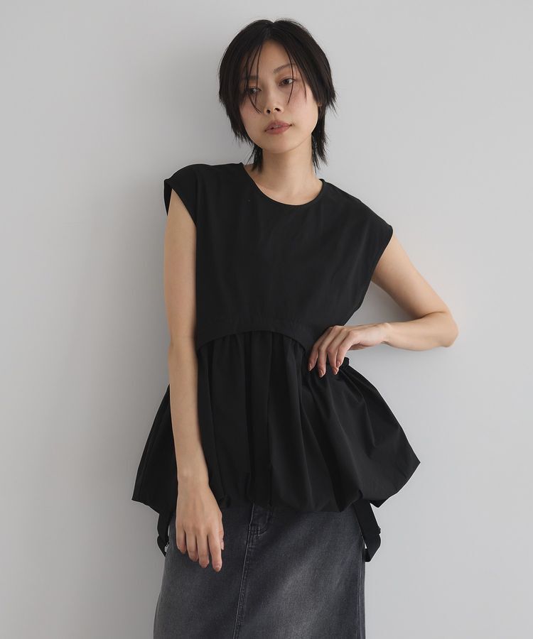 GARAGE OF GOOD CLOTHING「異素材MIXコクーンプルオーバー」|Tシャツ・カットソー|