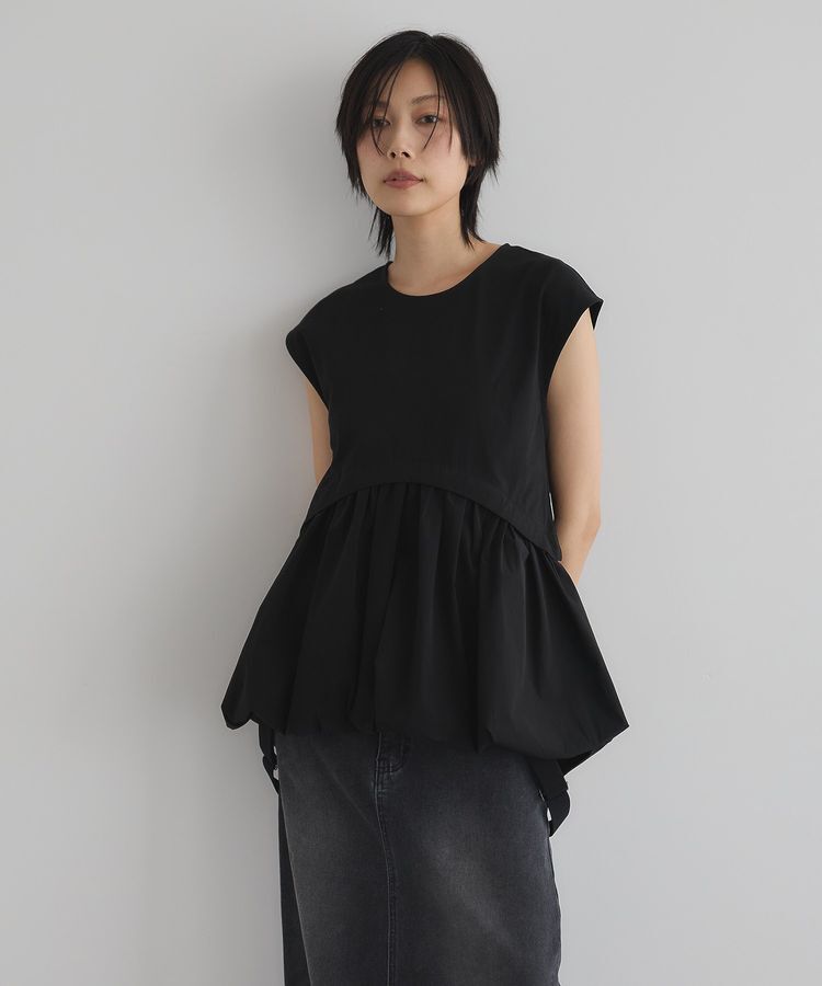 GARAGE OF GOOD CLOTHING「異素材MIXコクーンプルオーバー」|Tシャツ・カットソー|