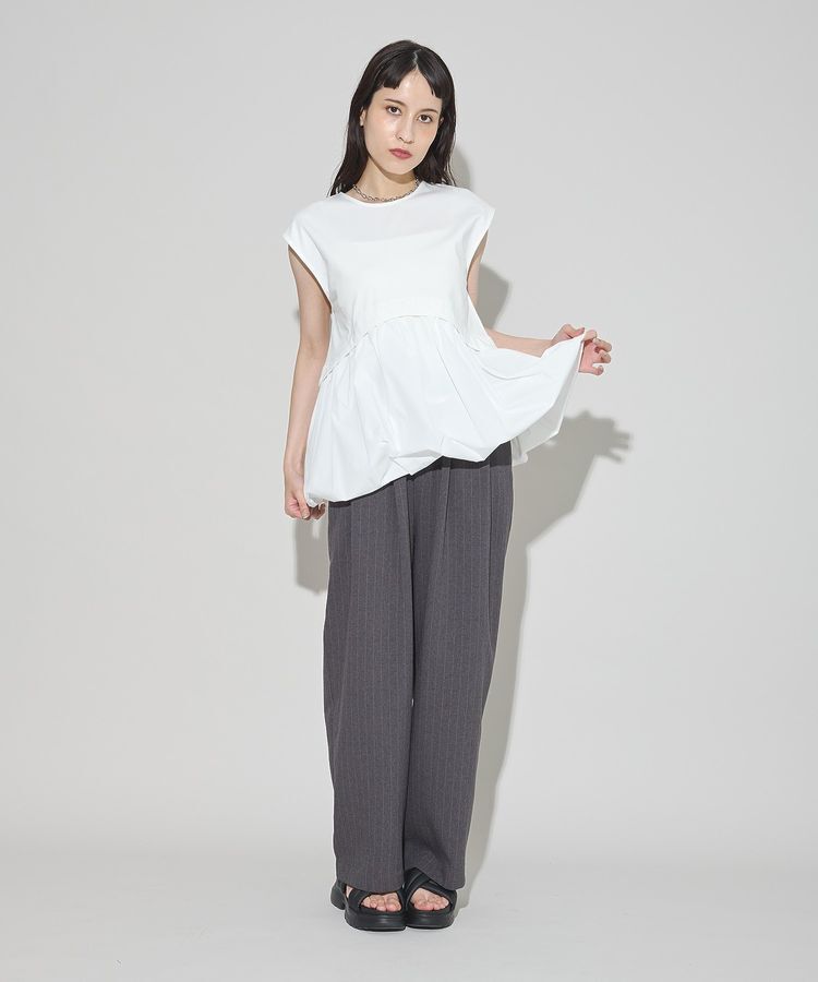 GARAGE OF GOOD CLOTHING「異素材MIXコクーンプルオーバー」|Tシャツ・カットソー|