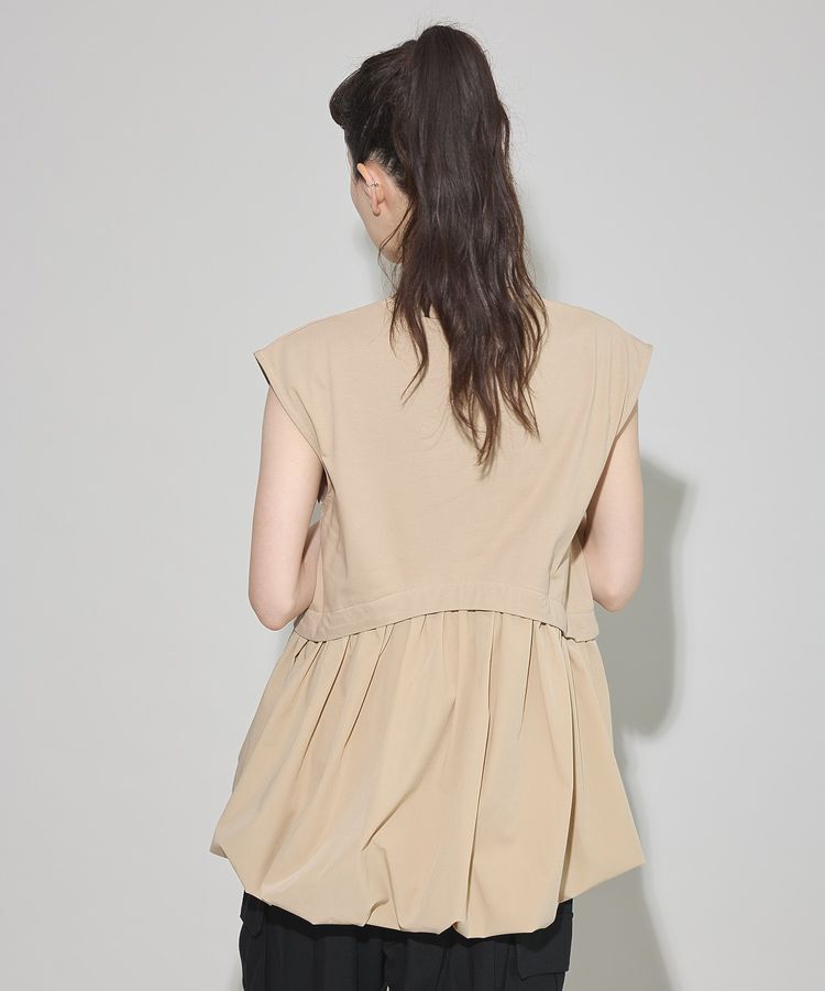 GARAGE OF GOOD CLOTHING「異素材MIXコクーンプルオーバー」|Tシャツ・カットソー|