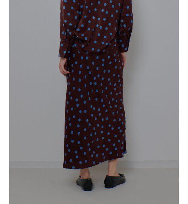 allureville「コインドットナロースカート」|スカート|