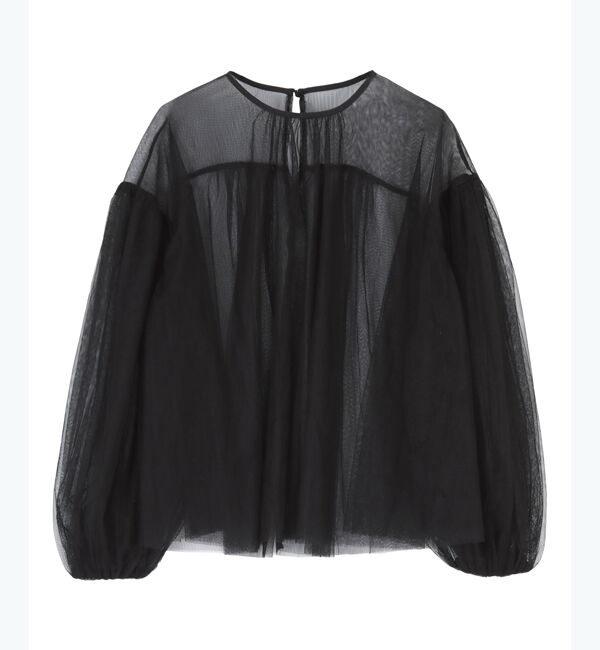 titivate「シアーボリュームスリーブトップス」|Tシャツ・カットソー|