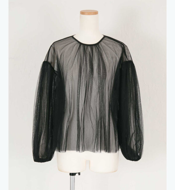 titivate「シアーボリュームスリーブトップス」|Tシャツ・カットソー|