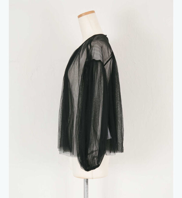 titivate「シアーボリュームスリーブトップス」|Tシャツ・カットソー|