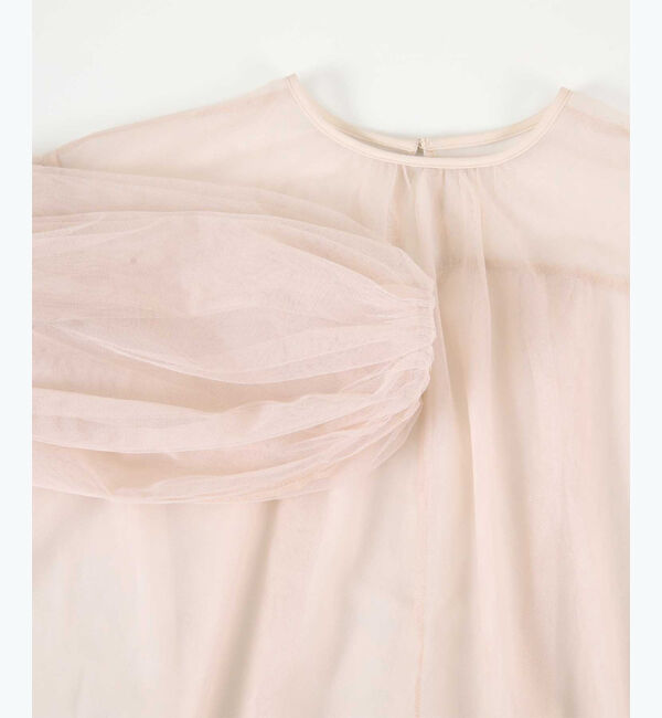 titivate「シアーボリュームスリーブトップス」|Tシャツ・カットソー|