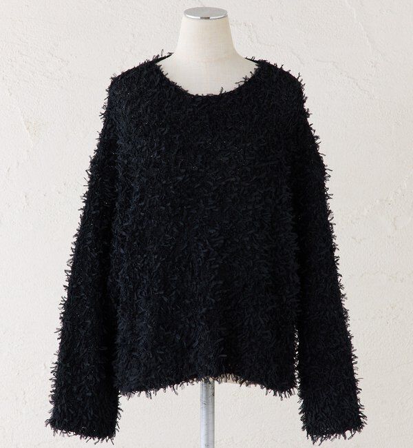  「リボンヤーンニットプルオーバー」|ニット・セーター|