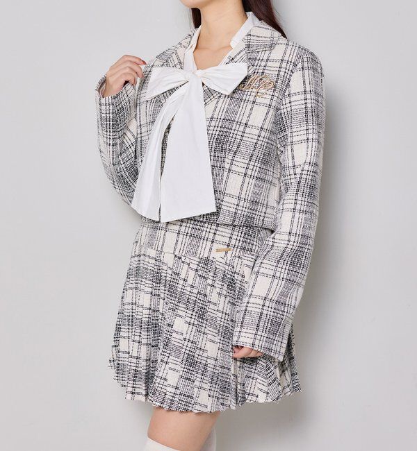  「細プリーツミニスカート/WEB限定リバイバル」|スカート|