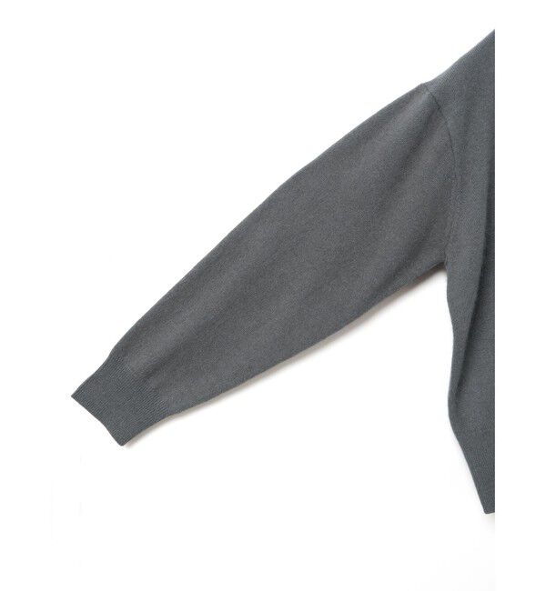 mizuiro ind「mizuiro ind ハイゲージ襟付きプルオーバー」|ニット・セーター|