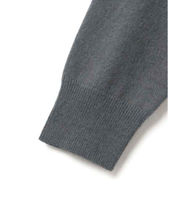 mizuiro ind「mizuiro ind ハイゲージ襟付きプルオーバー」|ニット・セーター|