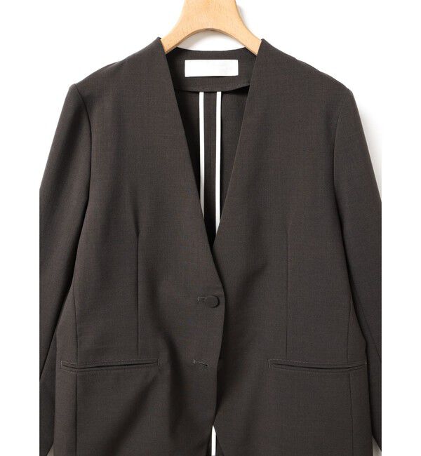 MARMARMAR「MARMARMAR ノーカラージャケット」|テーラードジャケット|