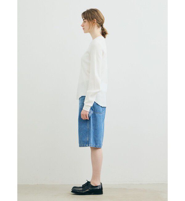 MARMARMAR「MARMARMAR パフスリーブワッフルプルオーバー」|Tシャツ・カットソー|