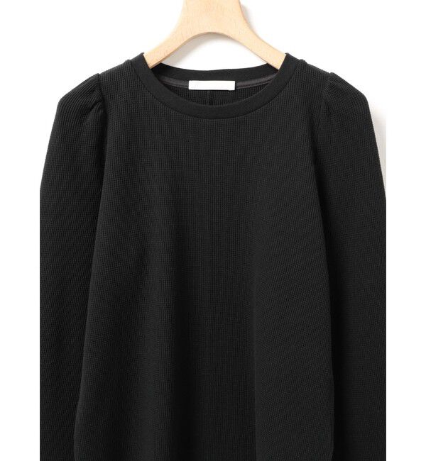 MARMARMAR「MARMARMAR パフスリーブワッフルプルオーバー」|Tシャツ・カットソー|