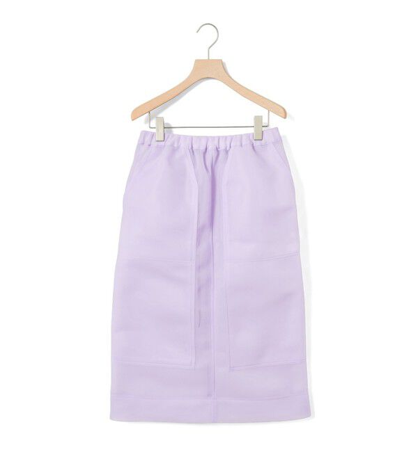 MARMARMAR「MARMARMAR シアーダブルニースカート」|スカート|ライトパープル