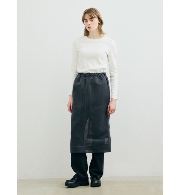 MARMARMAR「MARMARMAR シアーダブルニースカート」|スカート|